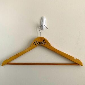 Bride hanger wood